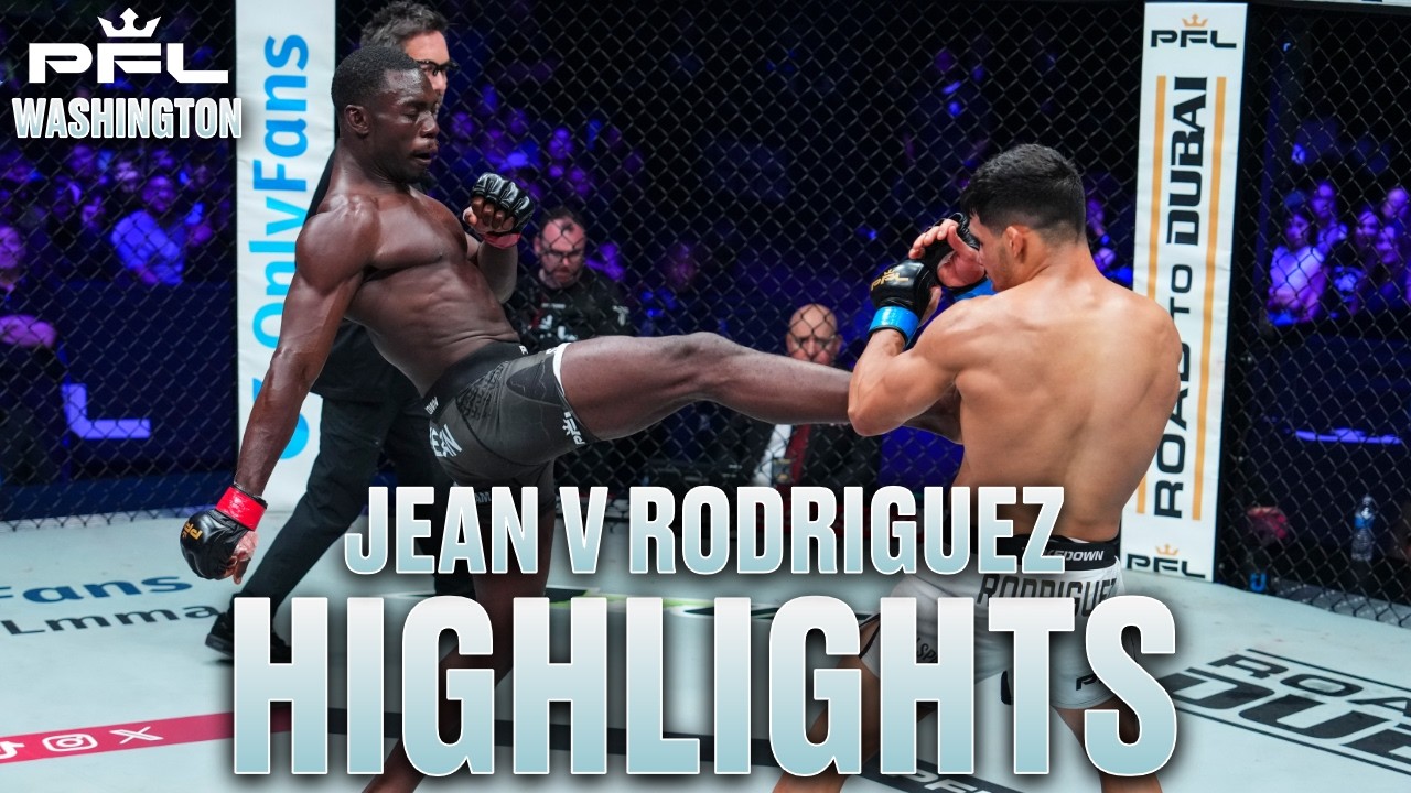 WHAT A TITLE MATCH!! | Thad Jean v Ernesto Rodriguez - Fight Highlights | PFL Washington