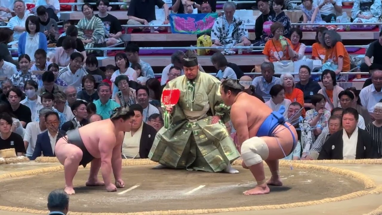速報❗️『湘南乃海 十両優勝か⁉️』湘南乃海 vs 時疾風【大相撲令和8年7月場所】15日目 千秋楽 SHONANNOUMI×TOKIHAYATE【SUMOJULDAY15】2026/07/26 background
