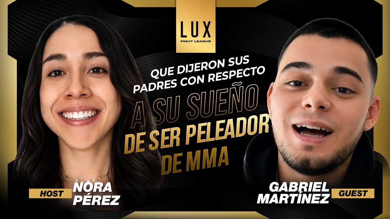 Gabriel Martínez nos cuenta cómo se prepara para LUX 062, ENTREVISTA COMPLETA 👊🔥 #luxfightleague background