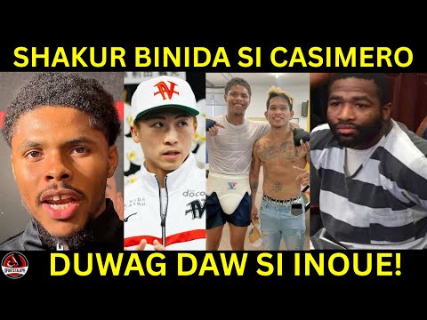 Stevenson: Walang BAYAG si Inoue TAKOT kay Casimero! | Broner KINASUHAN S*xual As*ault background