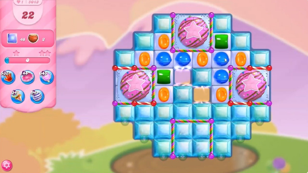 Candy Crush Level 5043 Easy Win
