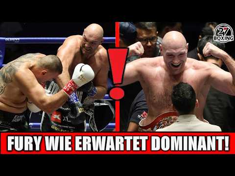 Tyson Fury lässt Wach keine Chance – Dann fällt der Joshua-Satz! 247 Boxing