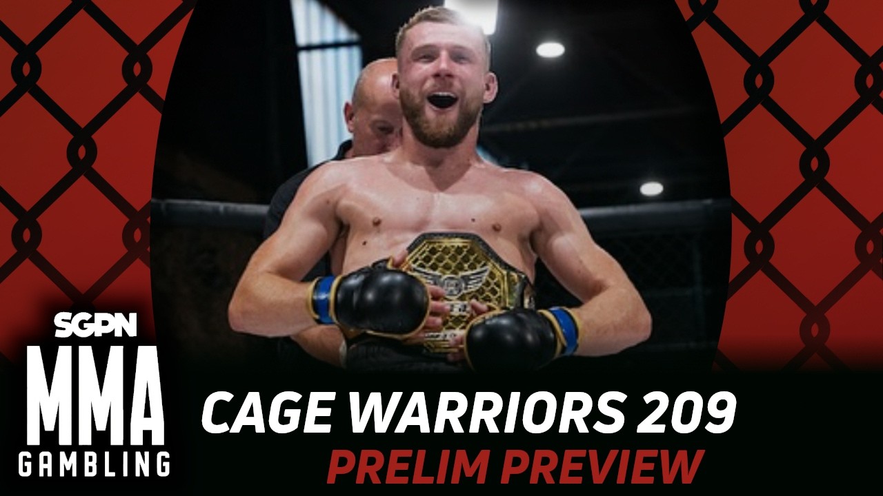 Cage Warriors 209 Prelim Preview, Predictions, and Picks (Ep1121) backdrop