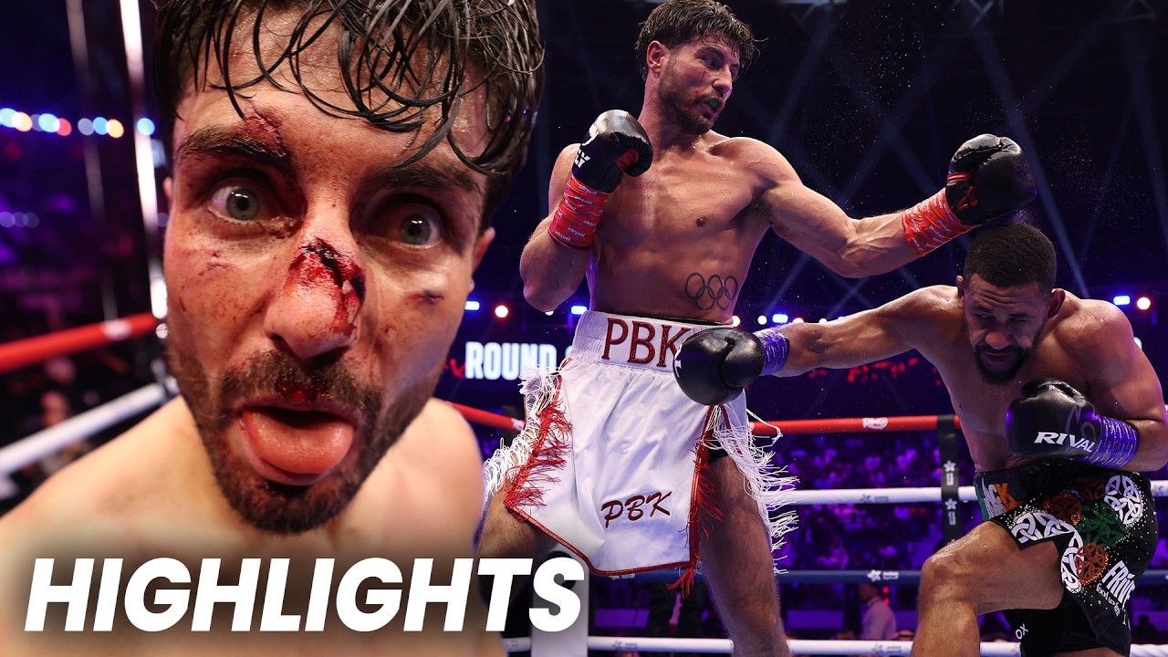 FIGHT HIGHLIGHTS: Josh Kelly vs. Caoimhin Agyarko • DAZN Boxing backdrop