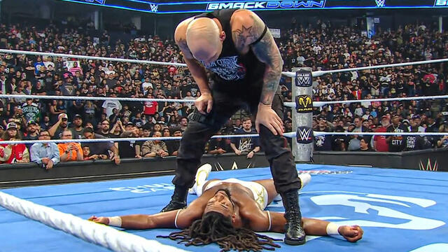 EXCLUSIVE: Baron Corbin attacks Trick Williams, gets challenged for SummerSlam: SmackDown highlights