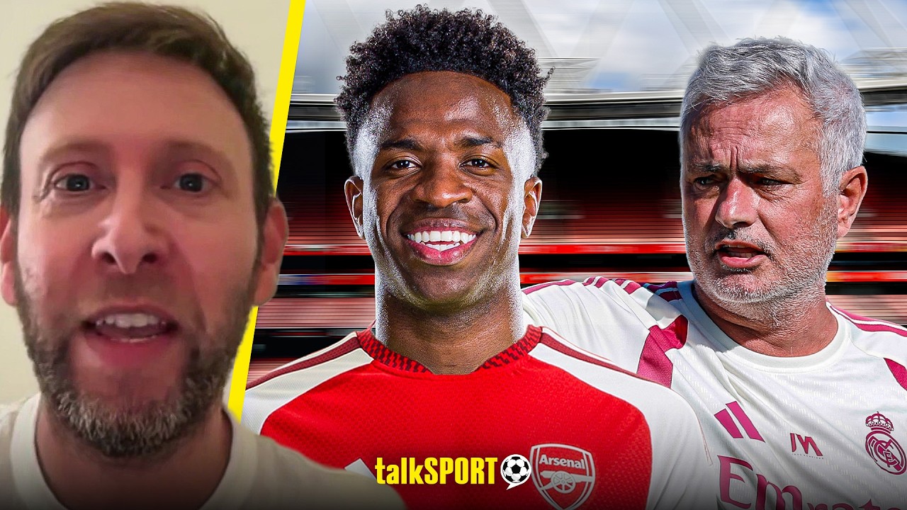 "Arsenal are VERY CAUTIOUS!" Ben Jacobs EXPLAINS How Arsenal can SIGN Vinicius Jr from Real Madrid! backdrop