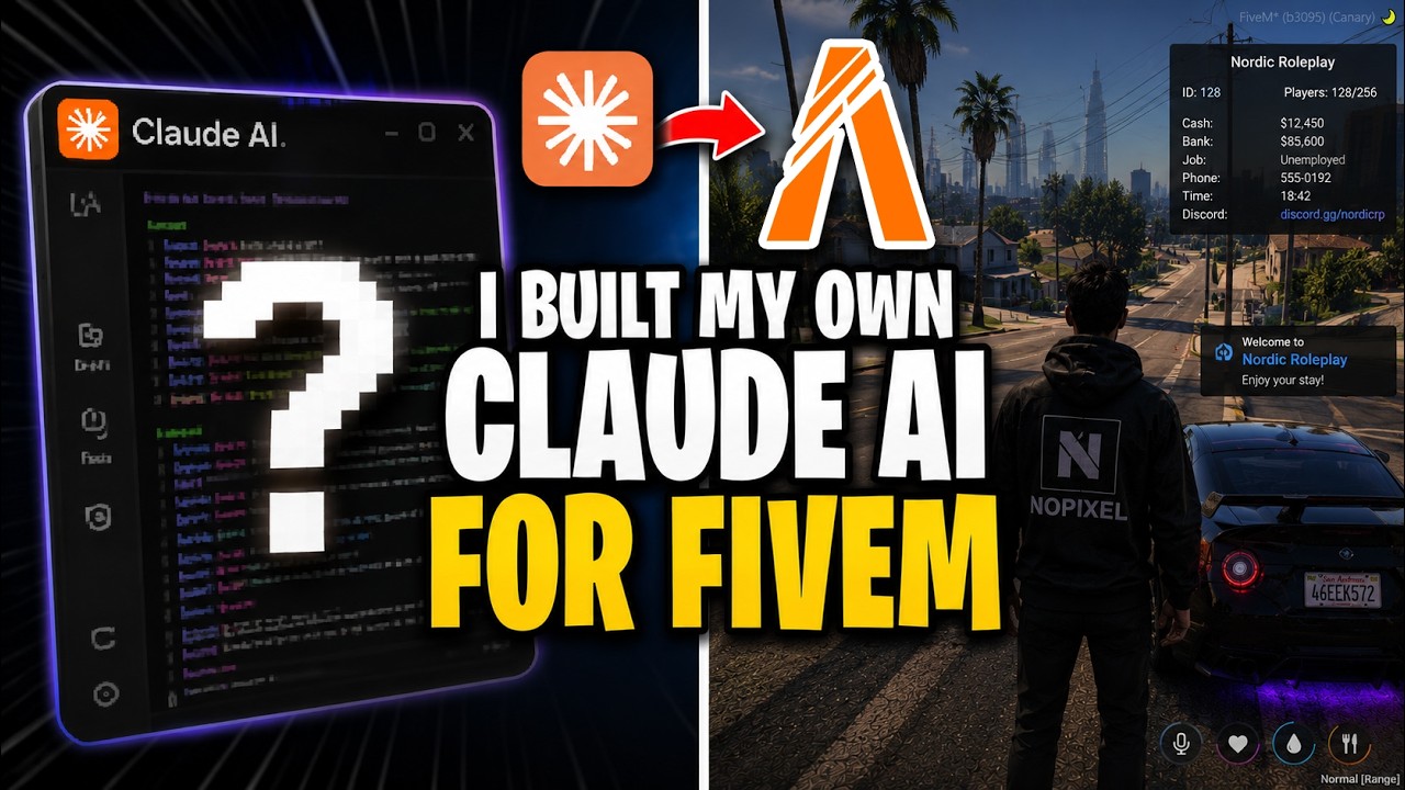 I Built My Own Version of Claude AI JUST For FiveM!