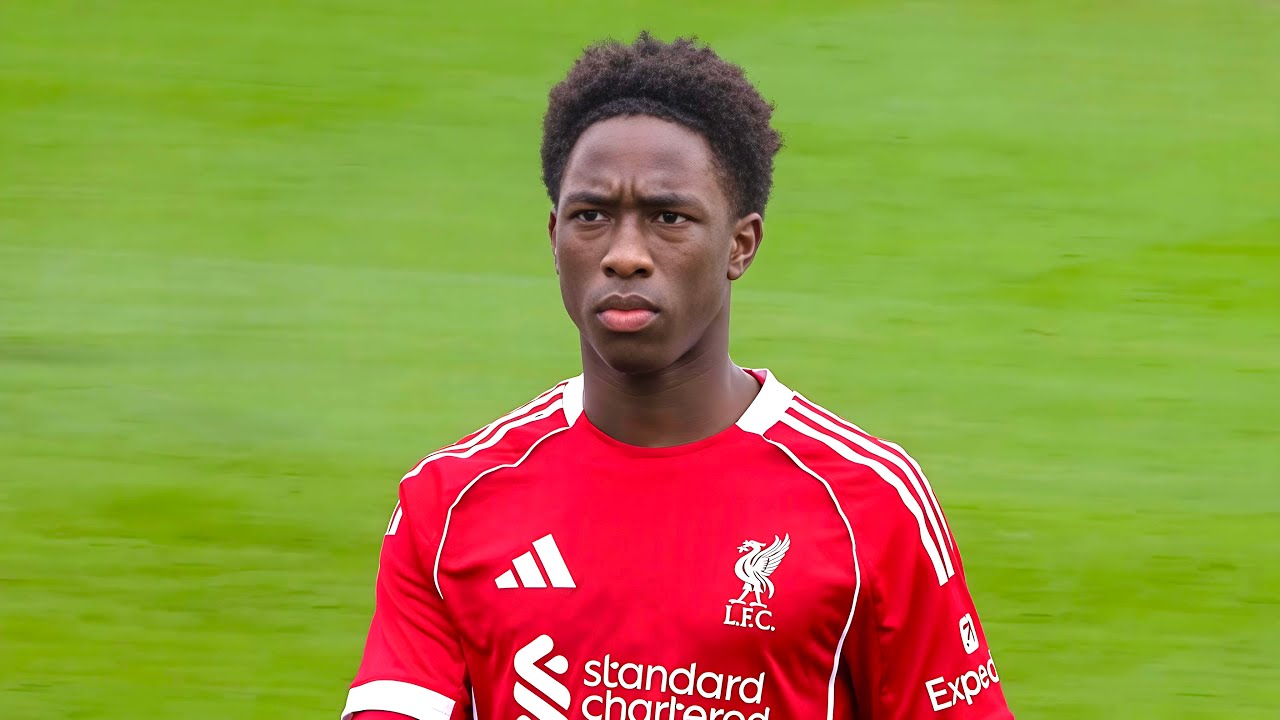 Joshua Abe Liverpool First Team Debut vs Sunderland backdrop