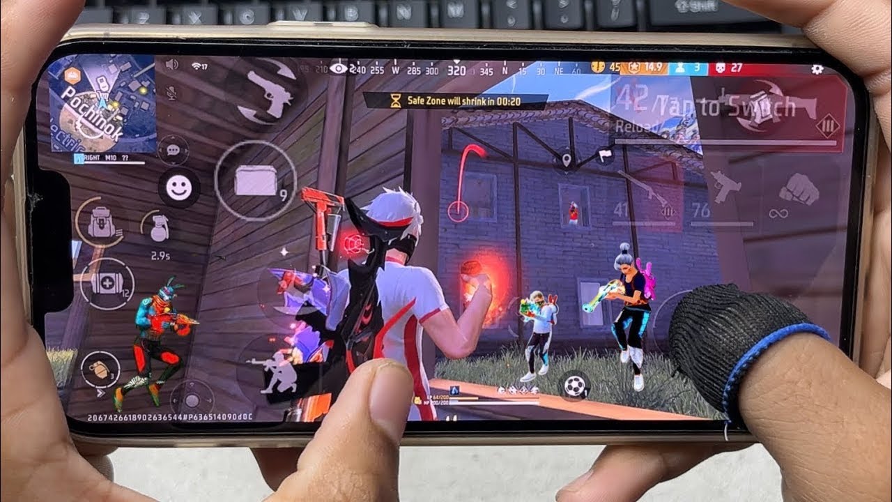 29 kills booyah failed 🥵Smooth Rush Handcam Gameplay 🎀iPhone 13 Pro Max || RIGHT M10 backdrop