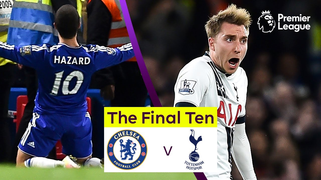 The night Leicester WON the Premier League! | Chelsea 2-2 Spurs | Final 10 in FULL background