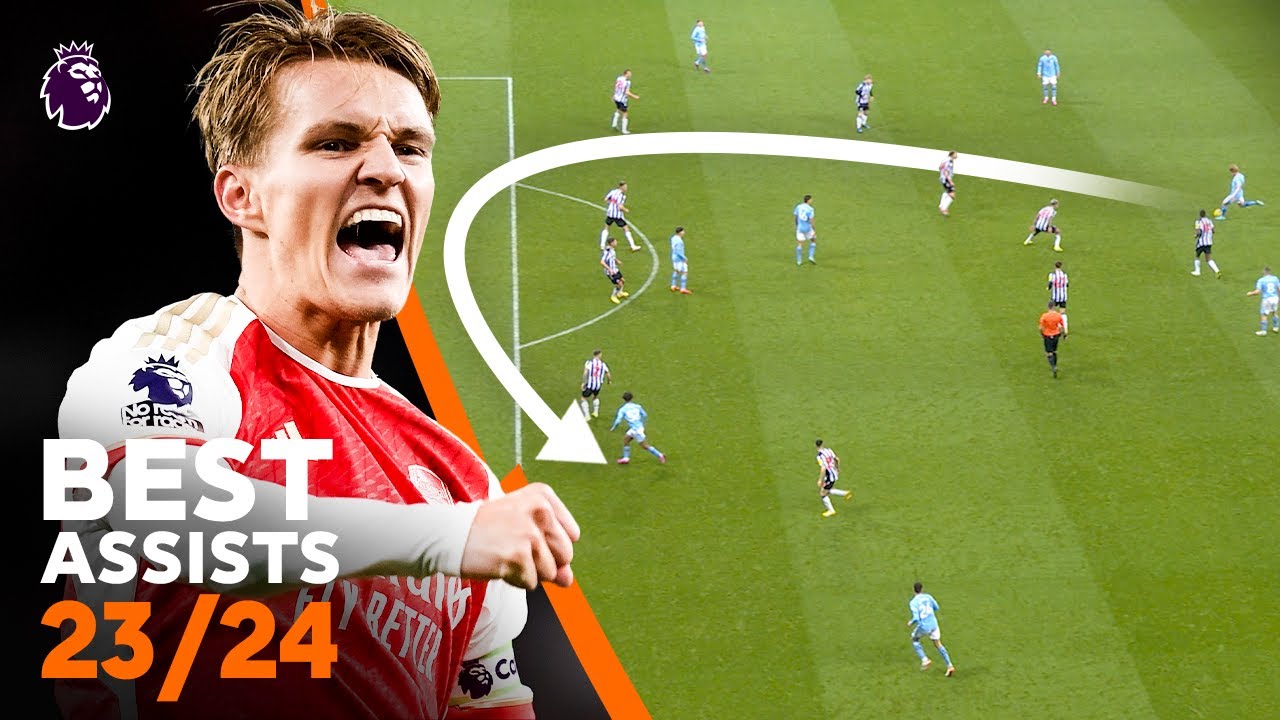BEST ASSISTS From 2023/24 | Premier League background