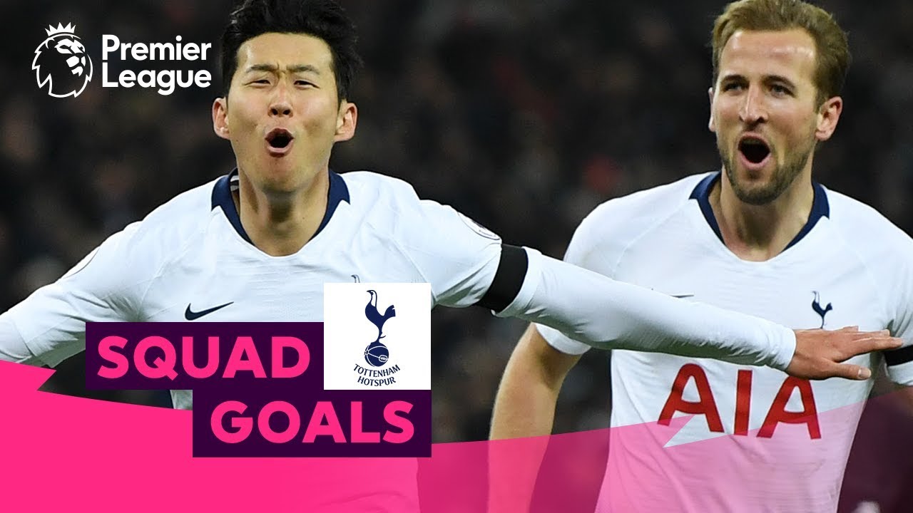 Terrific Tottenham Hotspur Goals | Son, Kane, Bale | Squad Goals background
