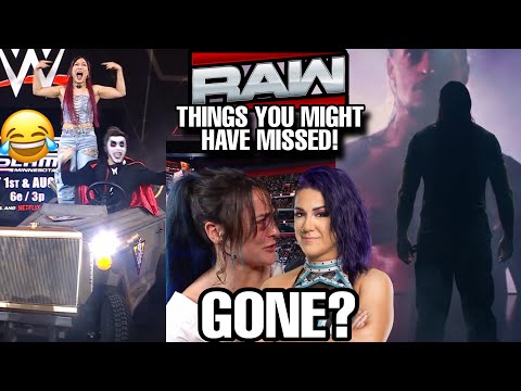 NEW BIG CASS VIGNETTE! BAYLEY GONE FROM WWE? DANHAUSEN IN CONCERT? JEY USO RETURNS! WWE RAW