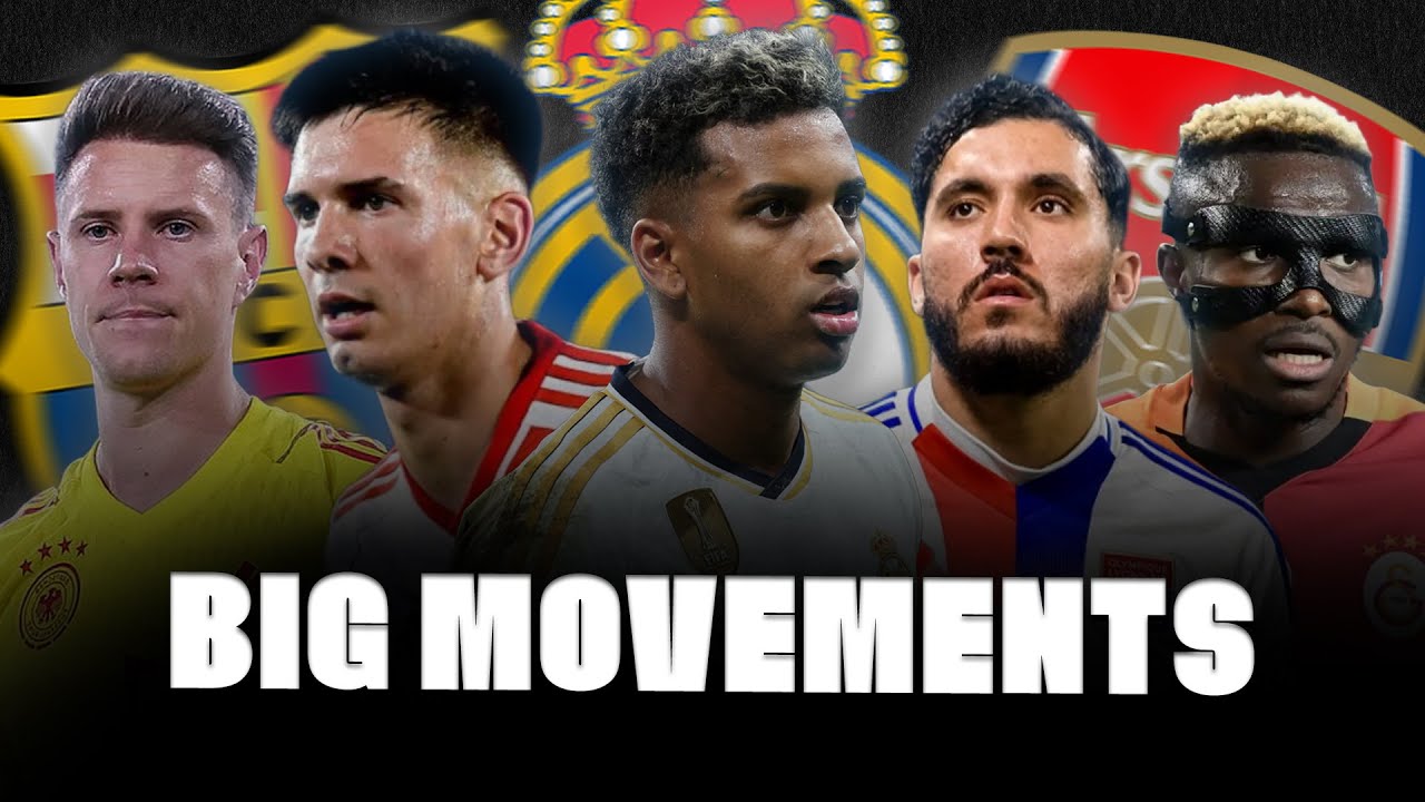 🚨 REAL MADRID BOOM! RODRYGO, 2 SIGNINGS DONE, CHERKI, TER STEGEN, OSIMHEN…