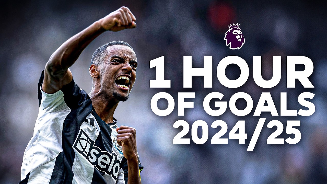 THE BEST PREMIER LEAGUE GOALS OF 2024/25! background