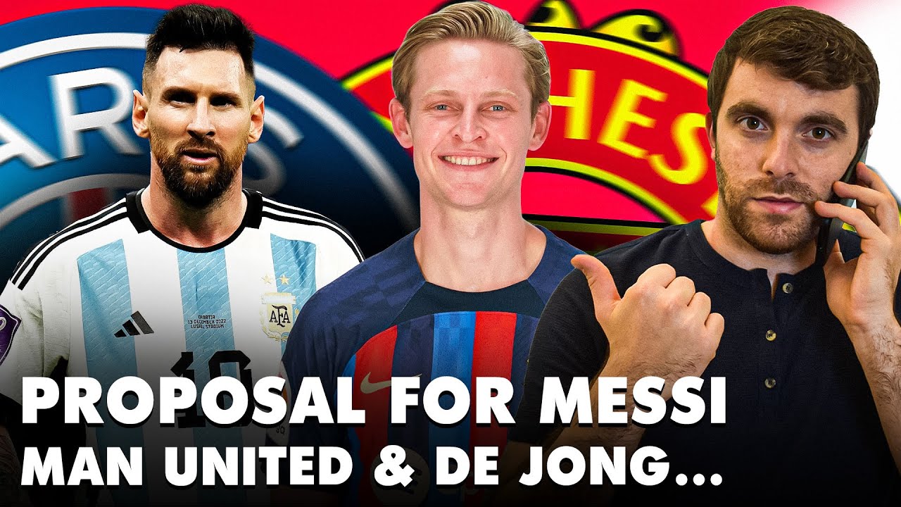 π¨ BID for Leo Messi! De Jong & United AGAIN: itβs time for the TRUTH