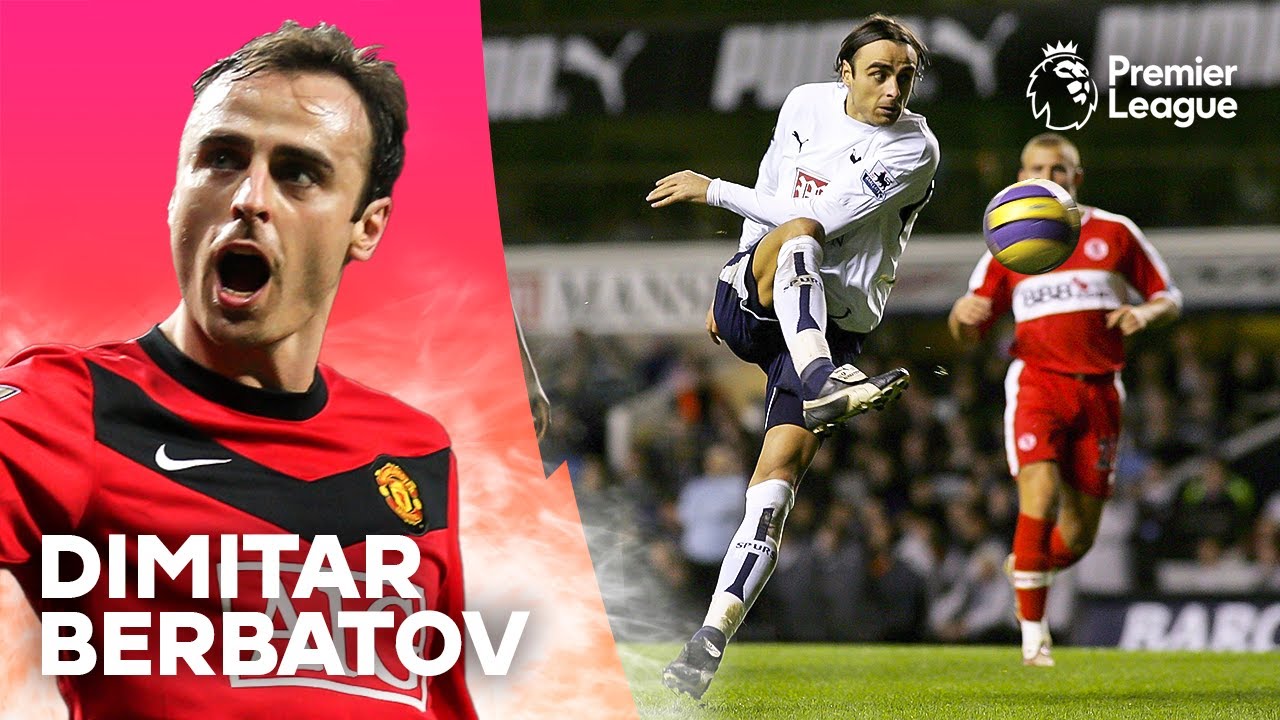 5 minutes of Dimitar Berbatov being a BALLER | Premier League background