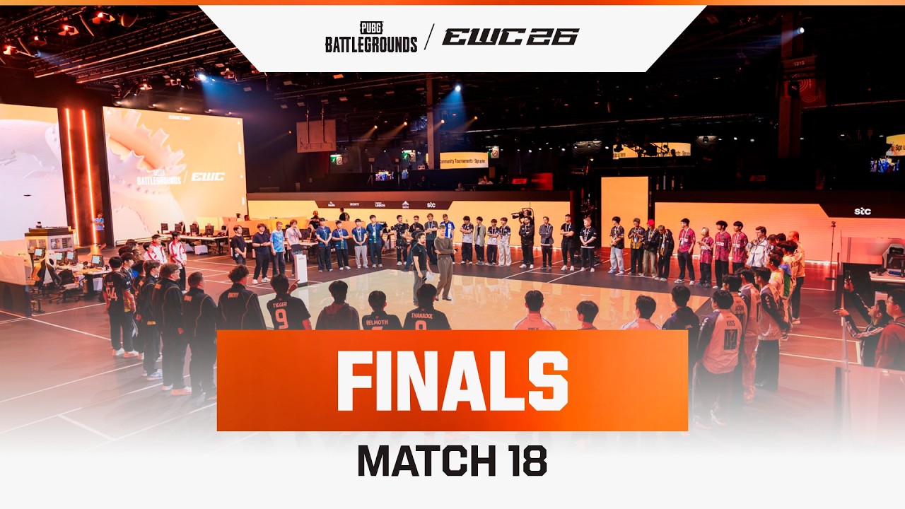 PUBG: BATTLEGROUNDS at EWC 26 – Finals | Match 18 - VOD