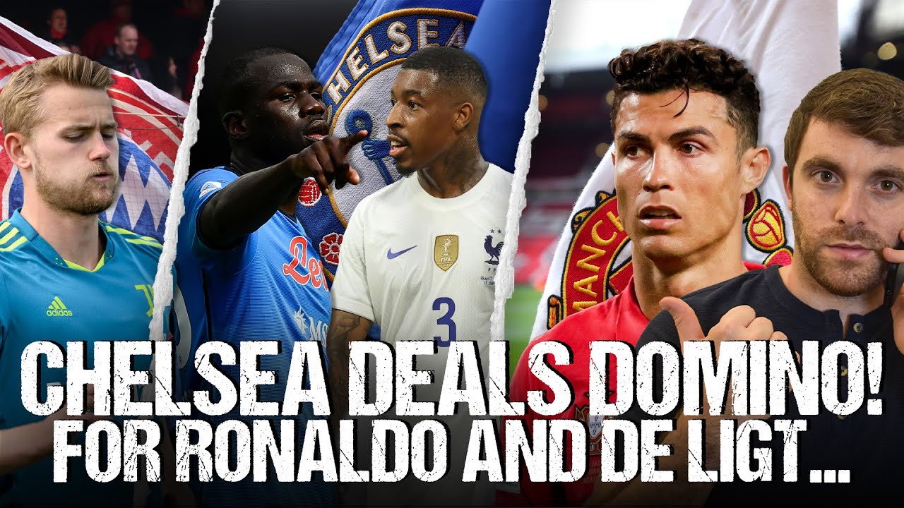 ЁЯЪи CHELSEA DOMINO: FOUR DEALS! RONALDO, DE LIGT & NEW WINGERтАж background