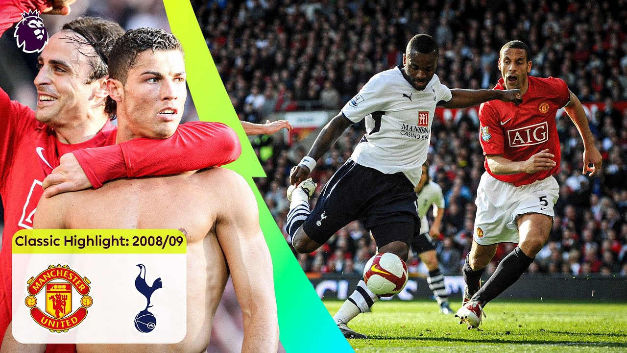 Ronaldo & Rooney Run Riot | Man Utd 5-2 Spurs | Classic Premier League Highlights background