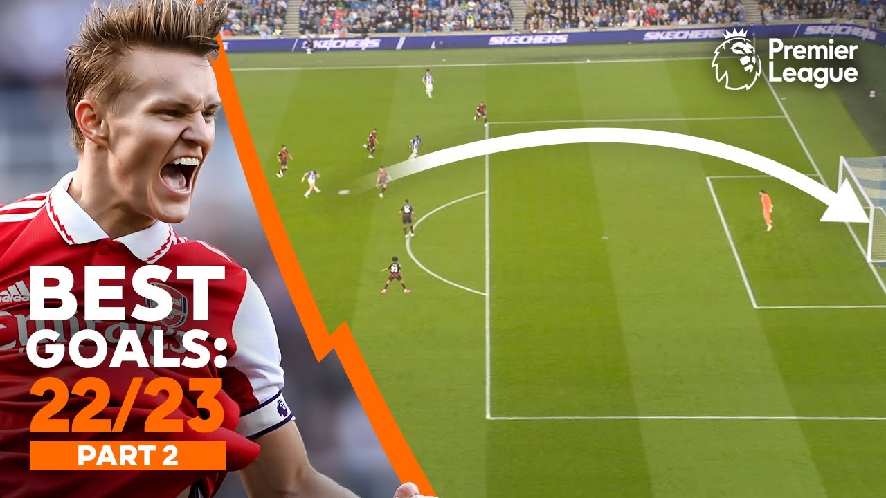 BEST Premier League goals of 2022/23 ft. Martin Odegaard, Julio Enciso & more! | Part 2