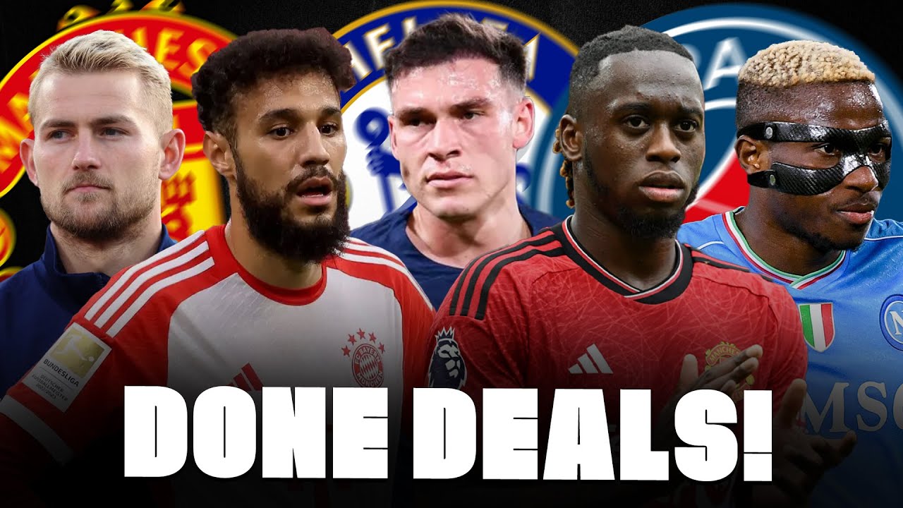 ЁЯЪи BOOM UNITED! CHELSEA 4 OUT! OSIMHEN NO BID, WAN BISSAKA, UGARTEтАж background