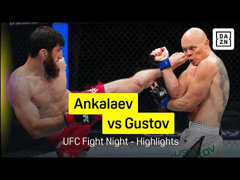 Magomed Ankalaev vs Bogdan Guskov | UFC Fight Night | DAZN Highlights
