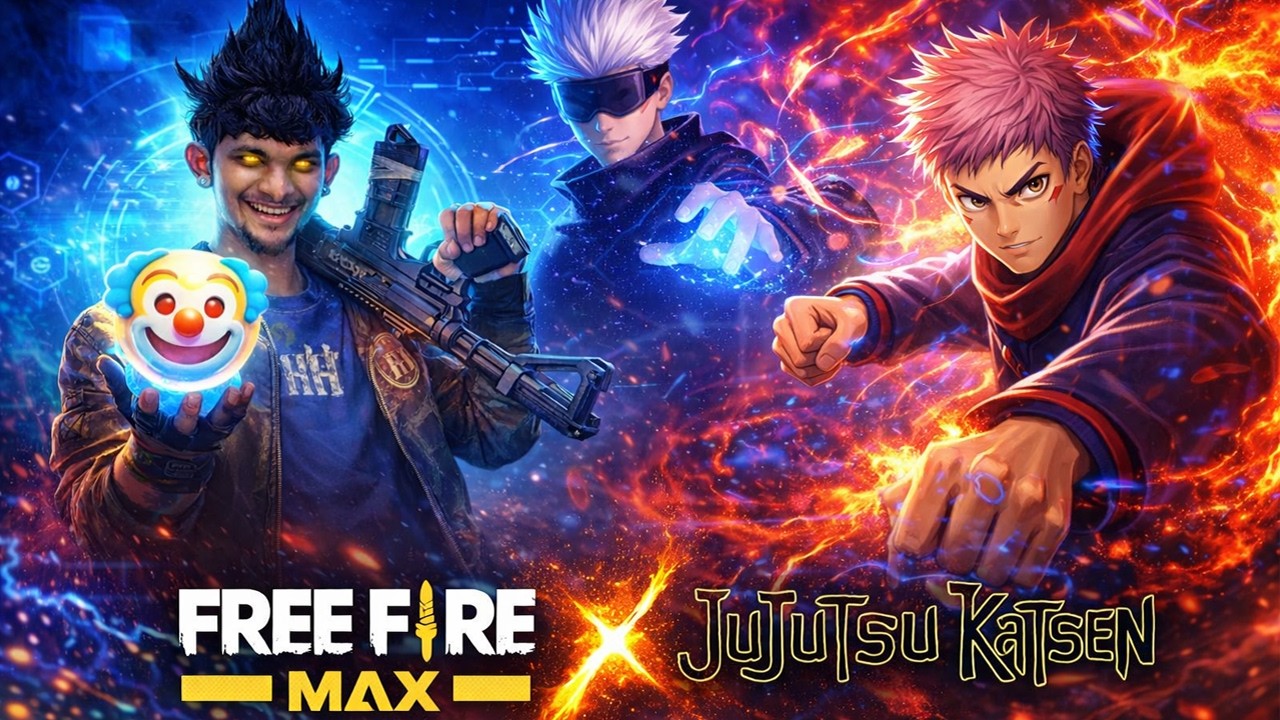 🔥FREE FIRE MAX x JUJUTSU KAISEN |NEW UPDATE |DEMON IS LIVE 🔴STREAMING #livestream #freefire #live