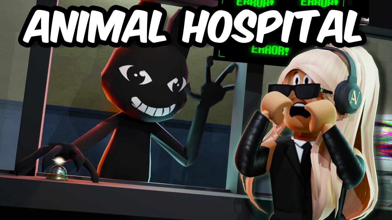 SURVIVING ANIMAL HOSPITAL ALONE on ROBLOX