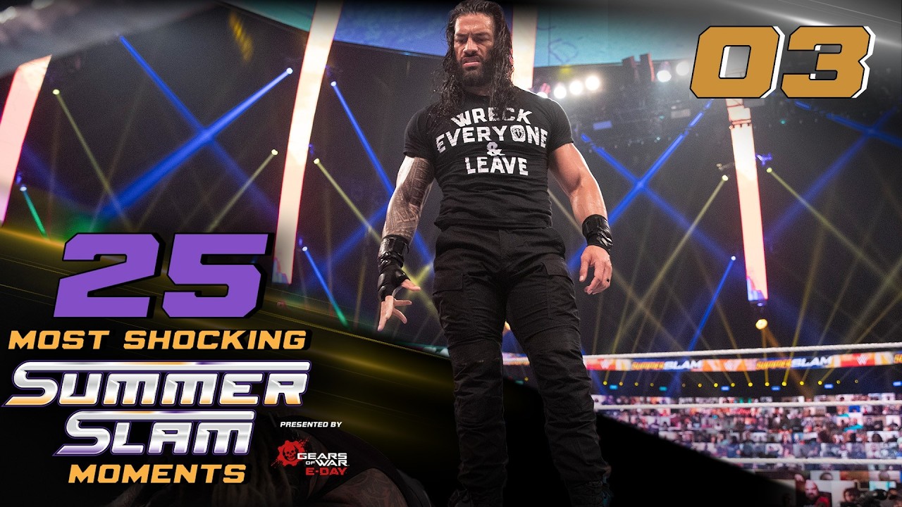Roman Reigns returns as The Tribal Chief to wreck everyone: 25 Most Shocking SummerSlam Moments