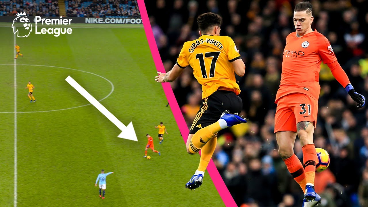 When Goalkeepers Think They Are OUTFIELDERS | Premier League | Goals, Assists & Skills background