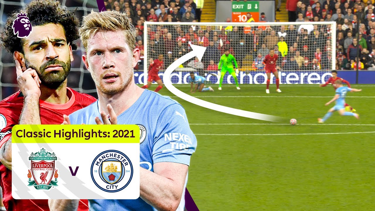Liverpool vs Man City | Salah Solo Goal & KDB Equaliser! | Premier League Highlights
