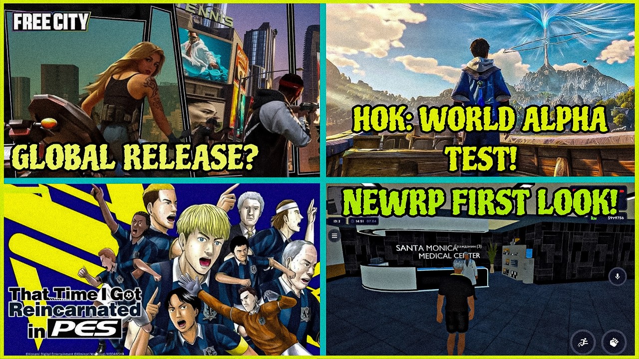 NewRP New Gameplay!, Honor Of Kings: World Alpha Test, Free City, Wuthering Waves 3.3 | Hindi |