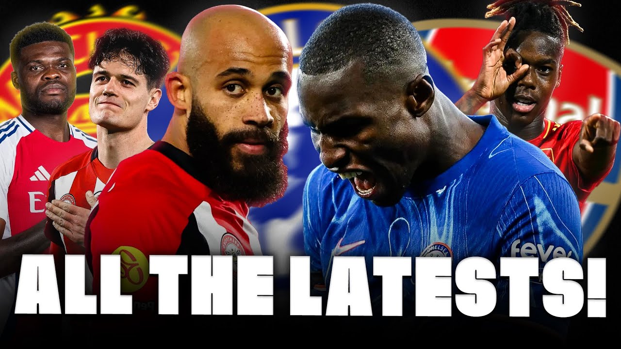 🚨 MBEUMO BOOM! ARSENAL X2, NICO JACKSON, NICO WILLIAMS, THOMAS PARTEY… background