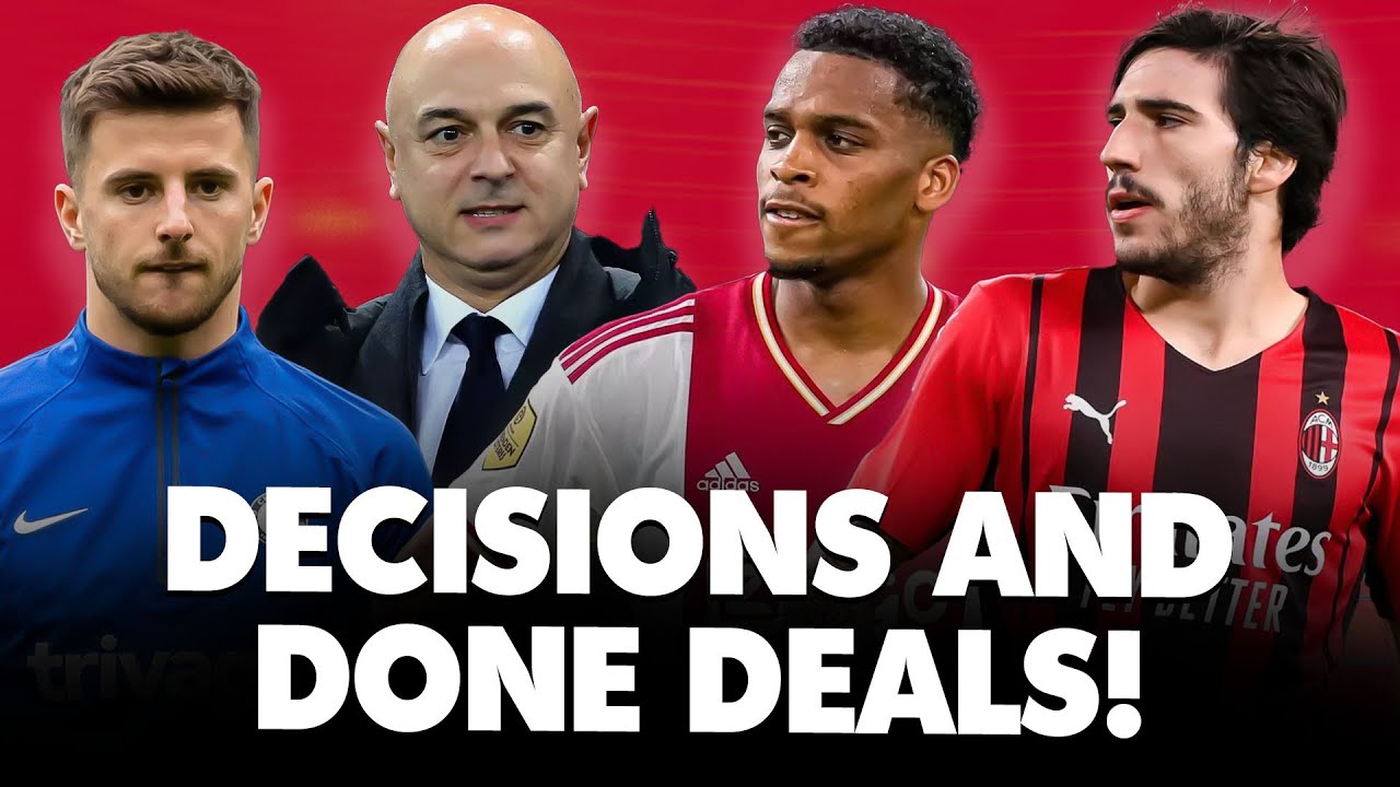 🚨 MOUNT BOOM! SPURS BID, TIMBER DECISION, TONALI AND THREE DEALS DONE!
