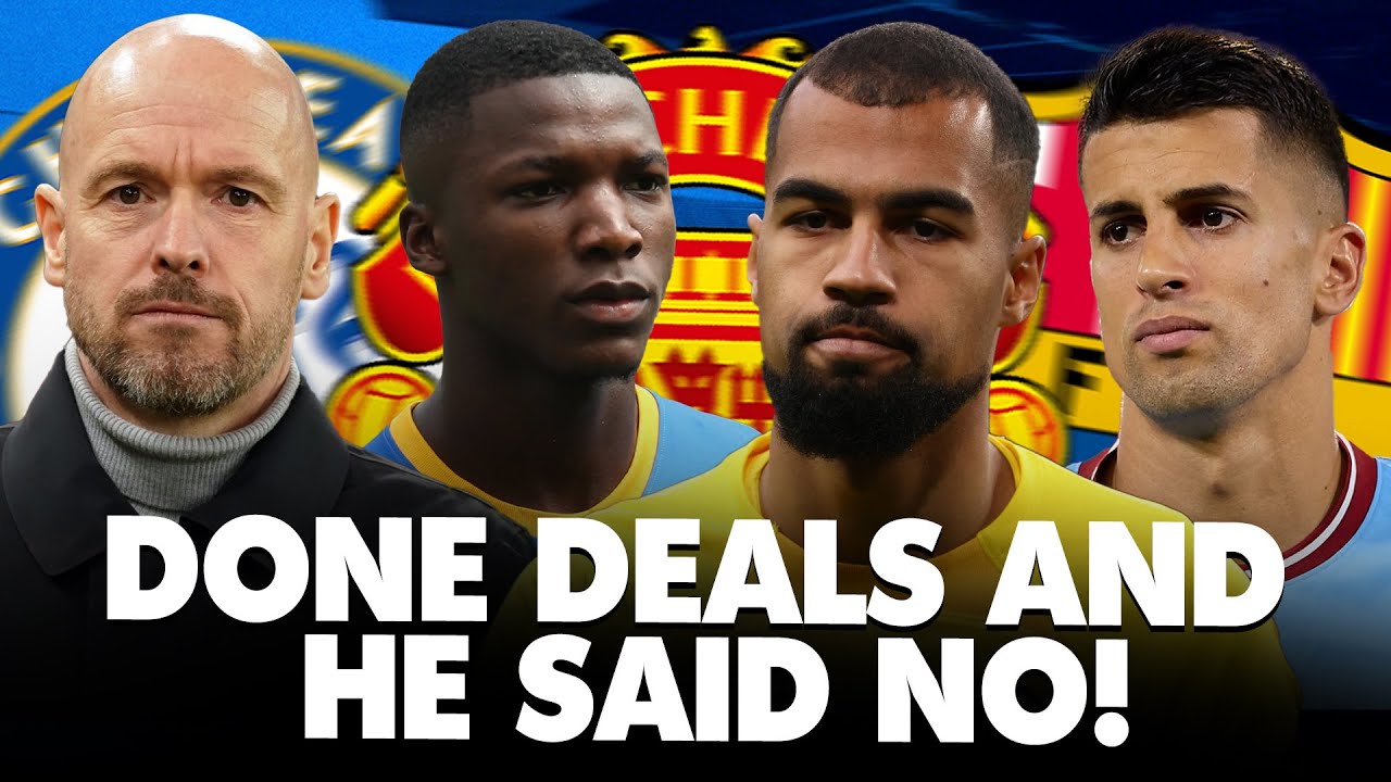 🚨 NO FOR UNITED! CHELSEA DEAL DONE AND CAICEDO MYSTERY, CANCELO SAYS YES background