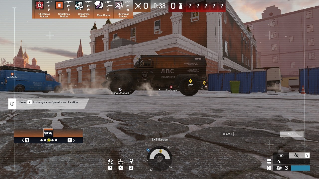 Live Gameplay Rainbow Six Siege
