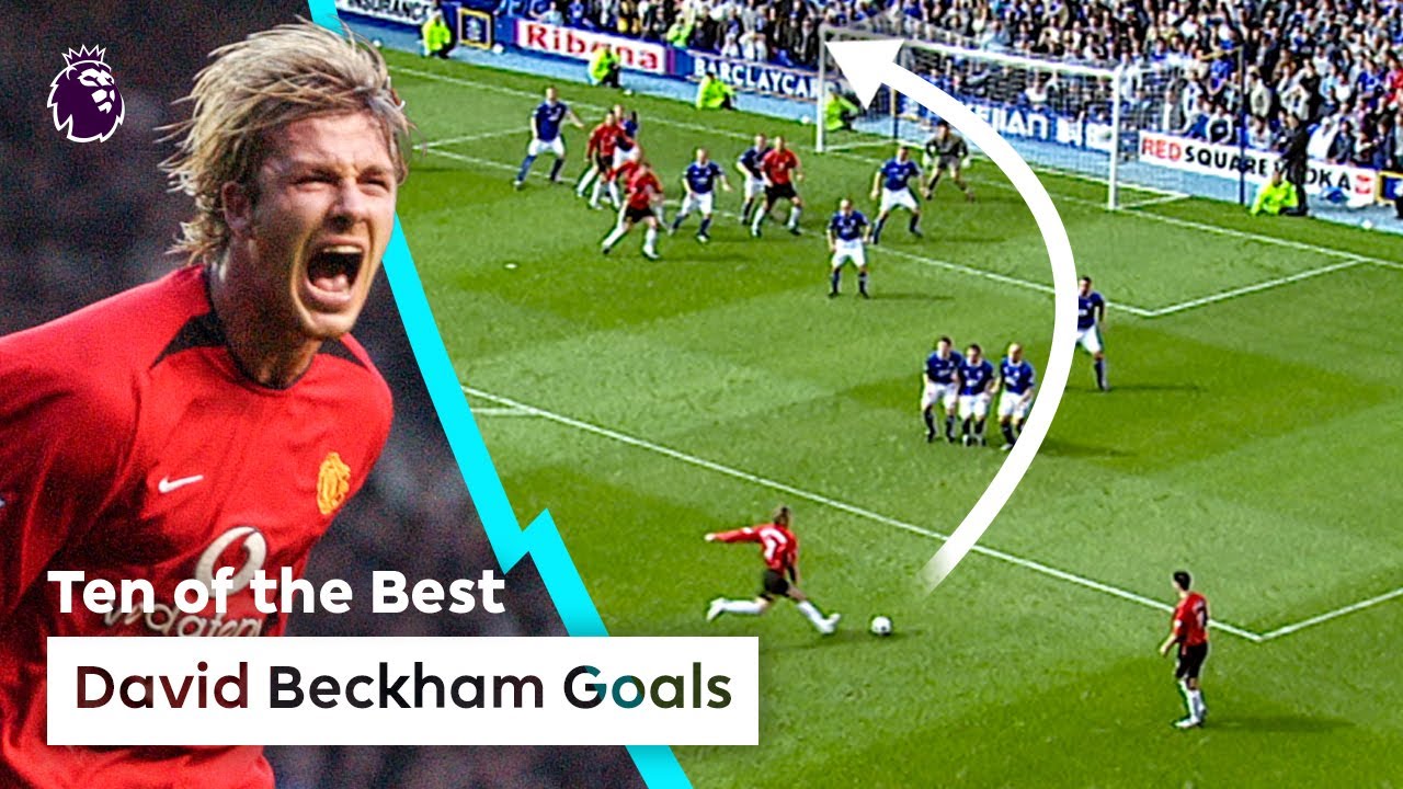 10 ICONIC David Beckham goals you'll NEVER forget background