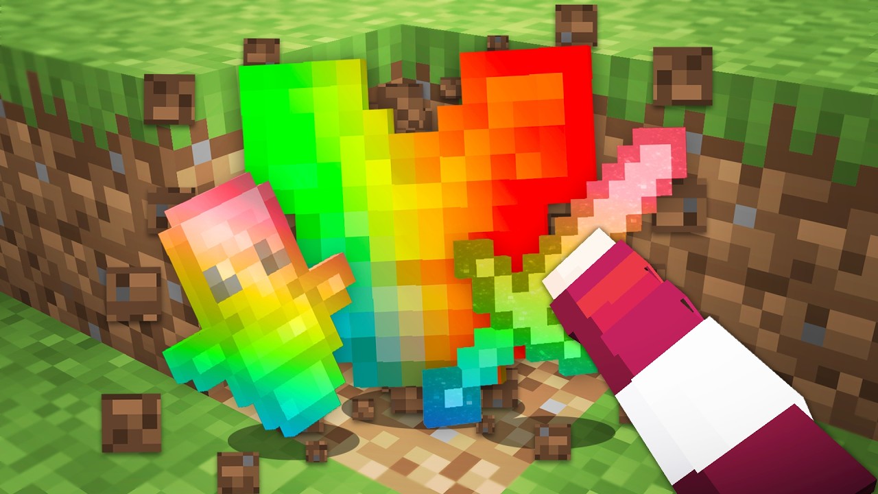 I added Super Items to Minecraft Randomizer..