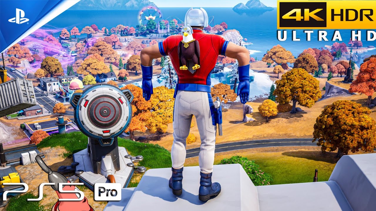 Fortnite (PS5 Pro) 4K 120FPS HDR Gameplay | Skin Peacemaker