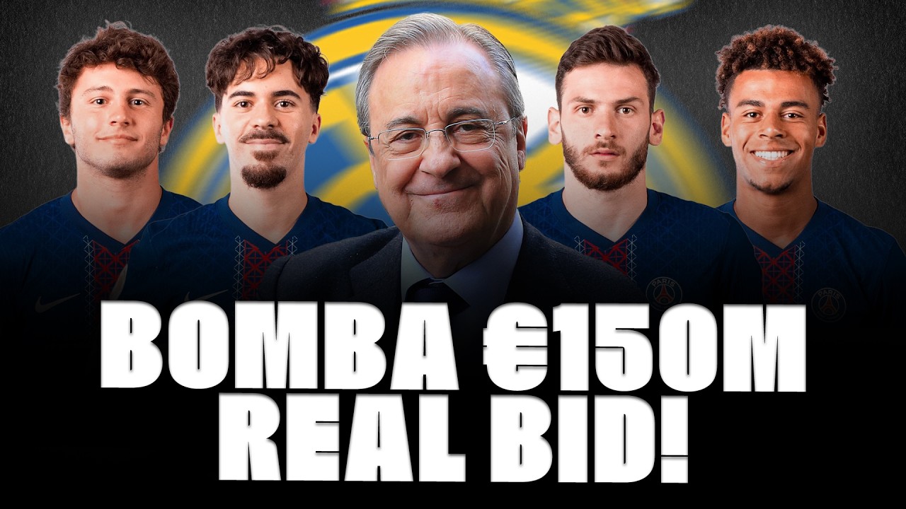 🚨💣💣 €150M MADRID BOMBA! BID IS COMING FOR MISTER X! WHO IS? JOÃO NEVES, VITINHA AND MORE…
