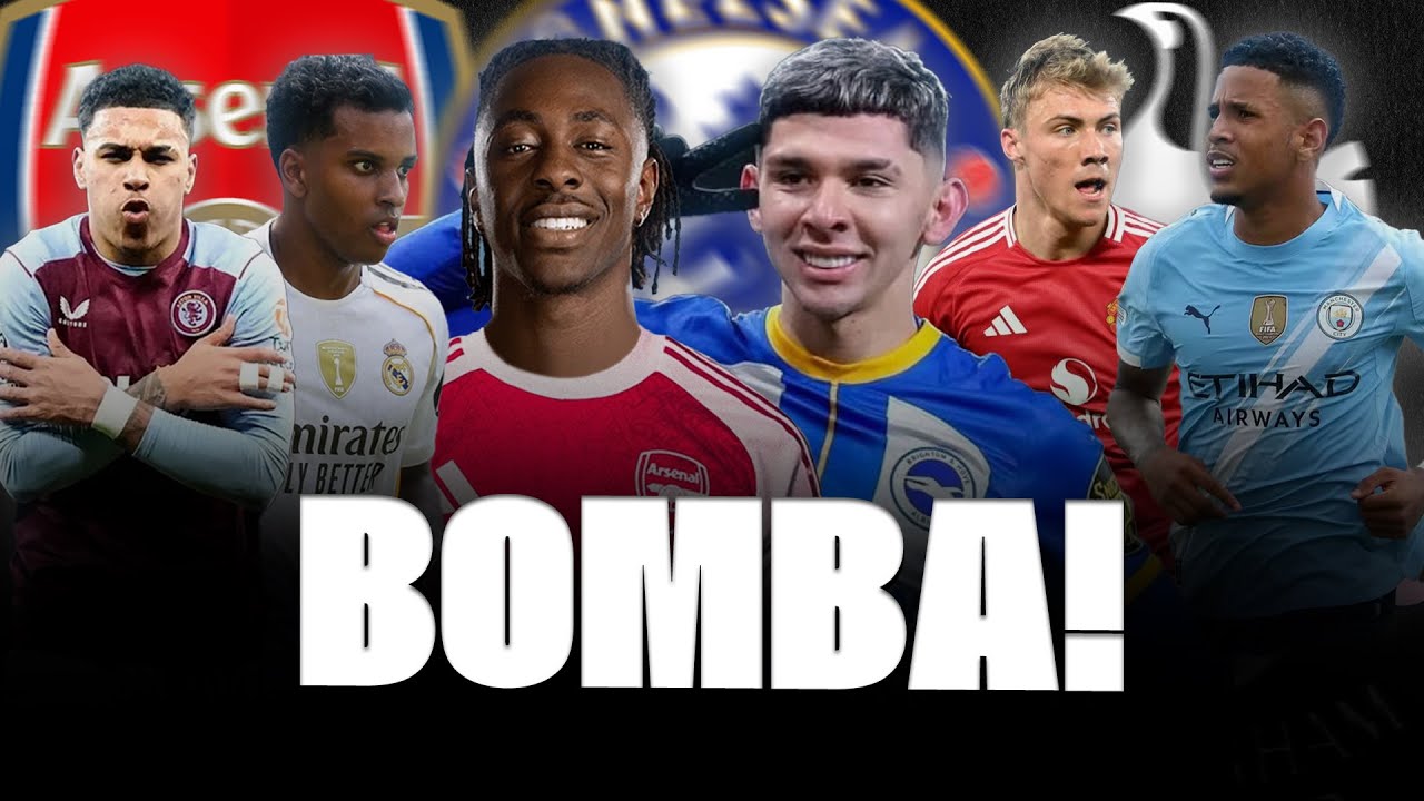 🚨 SHOCK HIJACK! CHELSEA DEAL DONE! EZE, ENCISO, ROGERS, RODRYGO, HOJLUND… background