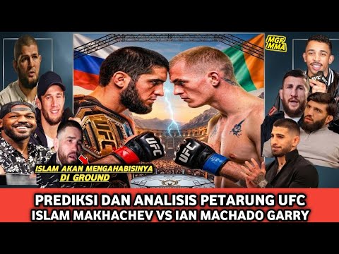 Dagestan vs Irlandia! Prediksi Gila Petarung UFC Sebelum Laga Islam vs Ian Garry #ufc330 background