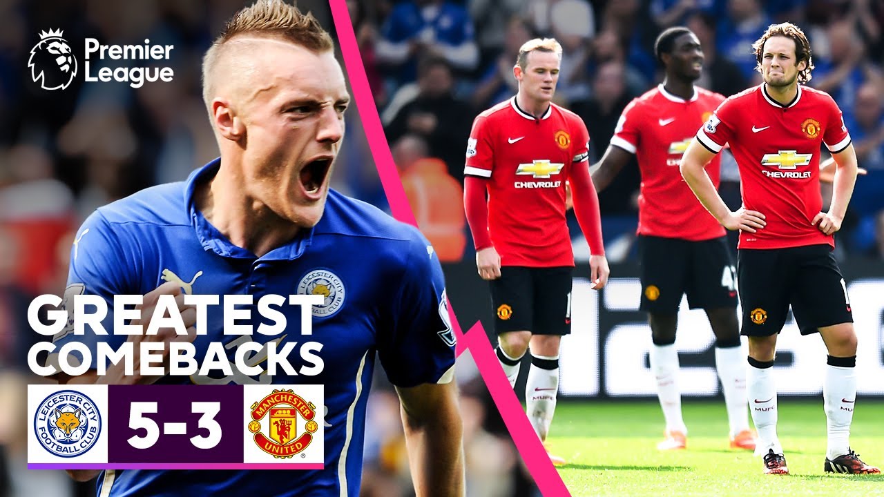 Unforgettable Comeback! Leicester 5-3 Manchester United | Premier League background