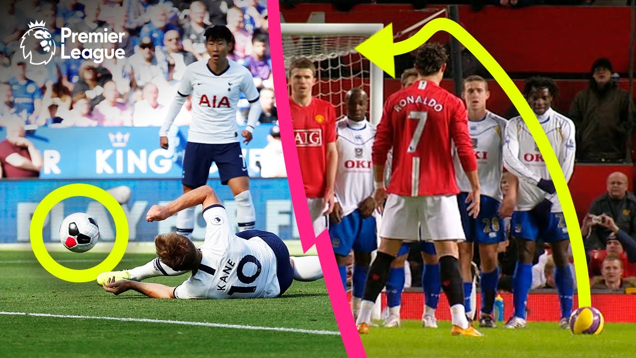 Goals that DEFY LOGIC! | Premier League | Harry Kane & Cristiano Ronaldo background