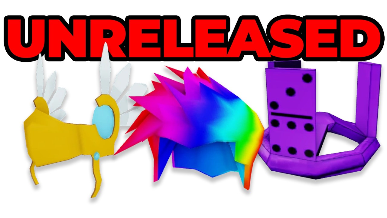 Every Unreleased Roblox Item Got Leaked