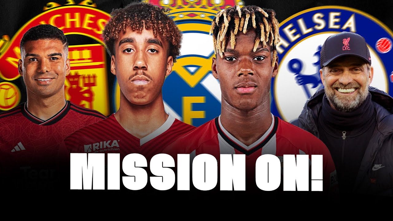🚨 YORO CALL! YES TO NICO WILLIAMS, KLOPP DECISION, CASEMIRO EXIT, DE LIGT… background