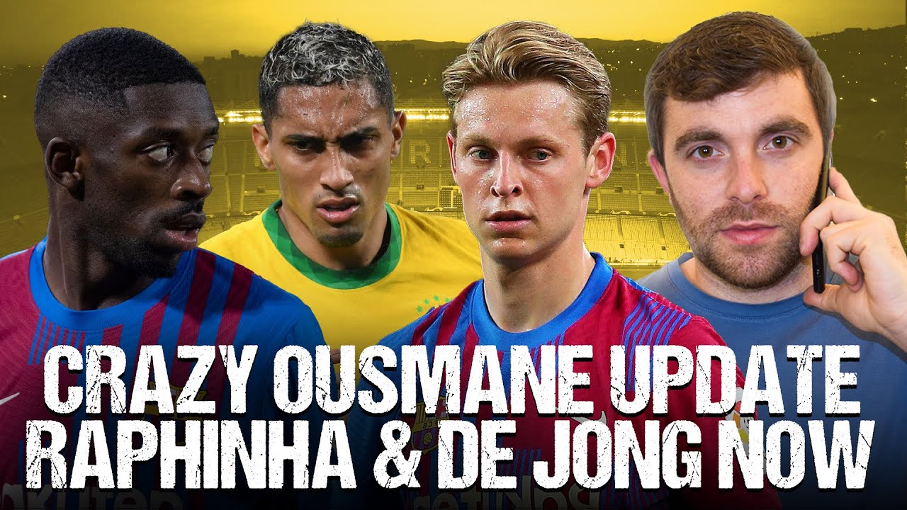🚨 RAPHINHA: NEW OFFER! INCREDIBLE DEMBELE DEAL + MAN UTD ON FRENKIE… background