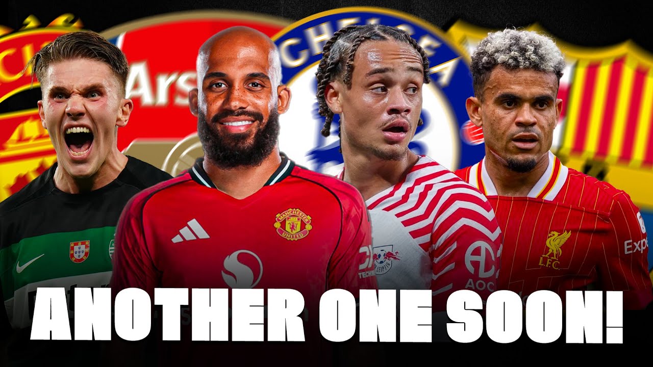 🚨 MAN UTD: MBEUMO + NEW STRIKER! XAVI SIMONS BLITZ, LUIS DIAZ ATTACK, GYOKERES… background