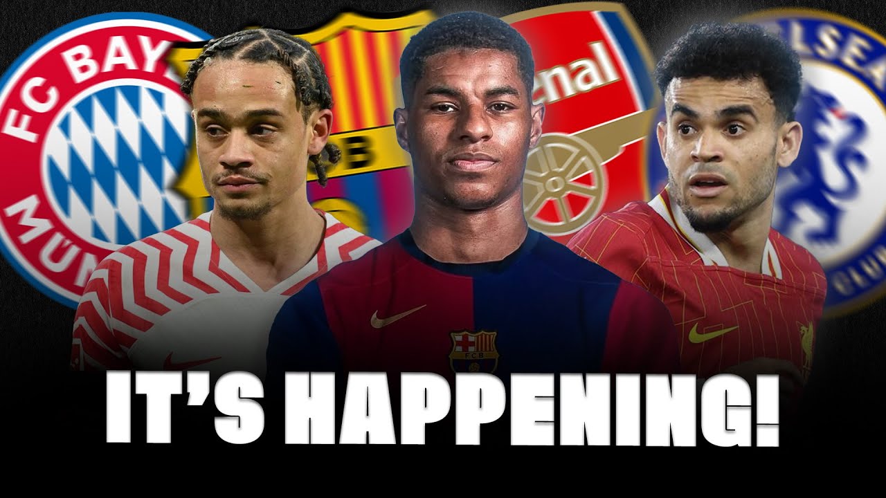🚨 RASHFORD BOOM! LUIS DIAZ NEXT! XAVI SIMONS TALKS ON, UNITED MOVES…